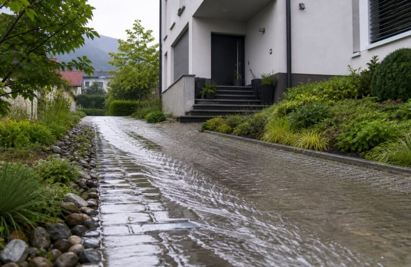 Oberflächenabfluss in Österreich: So schützen Sie Haus und Grundstück vor Starkregen