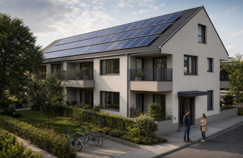 Photovoltaik im Mehrparteienhaus: So teilen Sie Sonnenstrom sinnvoll